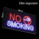 Enseigne Lumineuse "NO SMOKING"