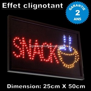 Enseigne Lumineuse Led "SNACK"