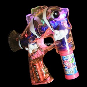 Pistolet &agrave; Bulles Lumineux "Poisson"