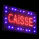 Enseigne Lumineuse "CAISSE"