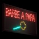 Enseigne Lumineuse "BARBE A PAPA"