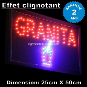 Enseigne Lumineuse "GRANITA"