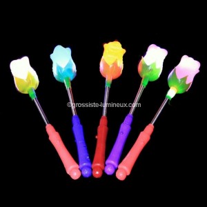 B&acirc;ton Lumineux "Rose fluo"