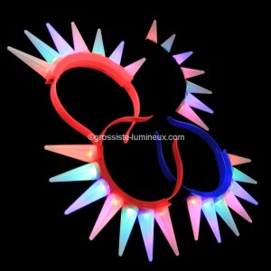 Serre T&ecirc;te Lumineux "Punk"