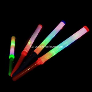 Lot De 20 Bâtons Lumineux LED En Mousse - 3 Modes Clignotants, 8-10h D'autonomie - Pour Fêtes Et événements