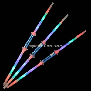 B&acirc;ton lumineux Led 70cm  "Baton Majorette"