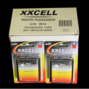 Boite X10 blisters de X1 Pile 4.5V 