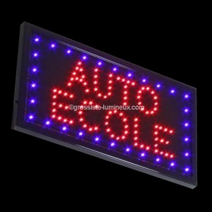 Enseigne Lumineuse "AUTO ECOLE"