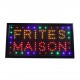 Enseigne Lumineuse "FRITES MAISON"