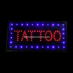 Enseigne Led "TATTOO"