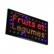 Enseigne Lumineuse leds "FRUITS ET LEGUMES"