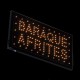 Enseigne Lumineuse leds "BARAQUE A FRITES"