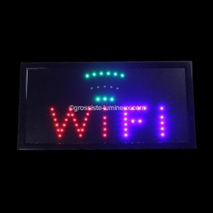Enseigne Lumineuse led WIFI