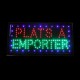 Enseigne Lumineuse "PLAT A EMPORTER"