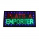 Enseigne Lumineuse "PLAT A EMPORTER"