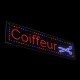 Enseigne Led Grande "COIFFEUR" 1 Mètre