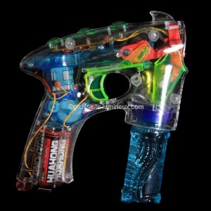 Pistolet &agrave; Bulles Lumineux & Musical