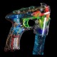 Pistolet à Bulles Lumineux & Musical